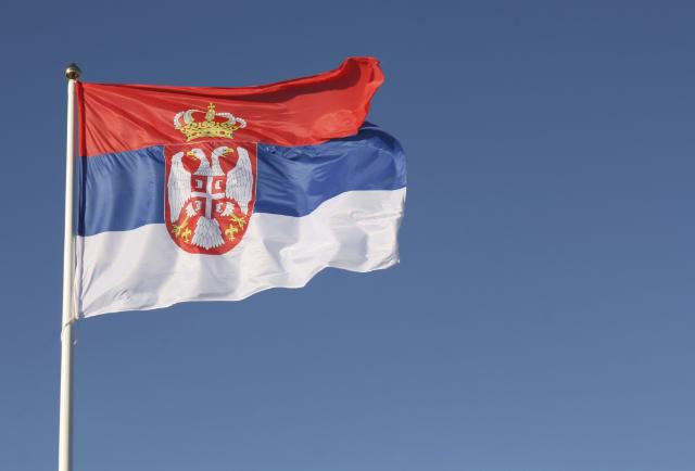 Serbian flag - copyright European Commission