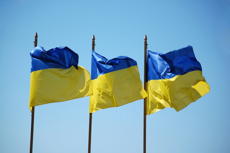 Ukranian flags - Photo credit: Vladimir Yaitskiy via Foter.com / CC BY-NC-SA
