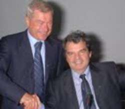 Carlo Sangalli e Renato Brunetta