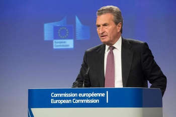 Oettinger - © European Union, 2018/Photo: Mauro Bottaro 