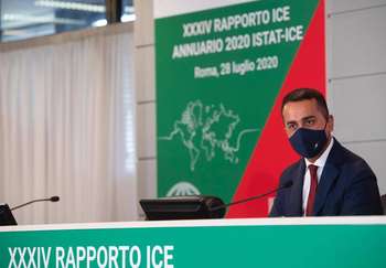 Ministro Luigi Di Maio, presentazione del 34° rapporto Ice-Istat: Photocredit MAECI