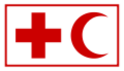The official emblem of the International Federation of Red Cross and Red Crescent Societies - IFRC